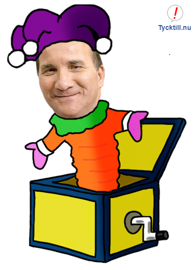 Stefan Löfven är gubben i lådan